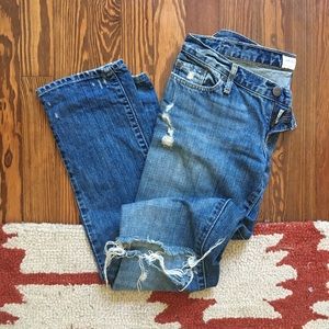 Abercrombie & Fitch Erin Ripped Jeans size 0S